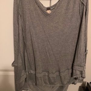 Free People Gray Sweater